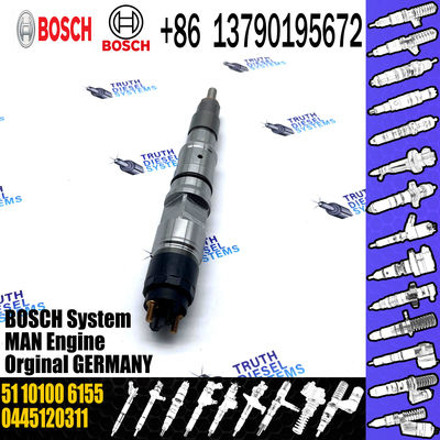 Common rail injector 0445120281 0445120311 For MAN 51101006121 51101006141 51101006155 0445120202