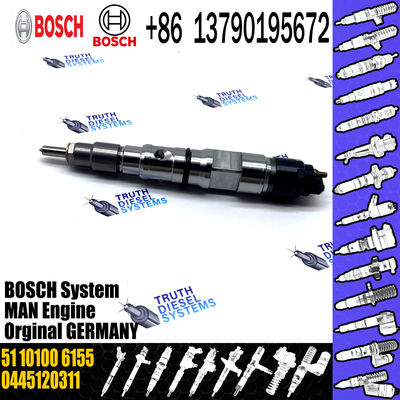 Common rail injector 0445120281 0445120311 For MAN 51101006121 51101006141 51101006155 0445120202