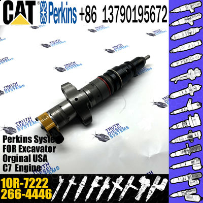 For E336D E330D Excavator Parts CAT C7 C9 Engine Diesel Fuel Injector assy 266-4446 387-9433 3879433 10R7222 10R-7222