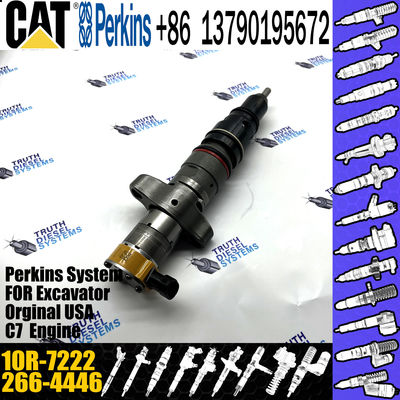 For E336D E330D Excavator Parts CAT C7 C9 Engine Diesel Fuel Injector assy 266-4446 387-9433 3879433 10R7222 10R-7222
