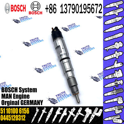 0445120311 0445120312 Diesel Engine Fuel System Fuel Injector 51101006155 51101006156 0 445 120 311/312 For MAN
