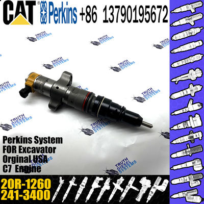 GAMEN Brand New Diesel Fuel Injector 241-3400 20R-1260 For Caterpillar Engine C7 545C 584 584HD