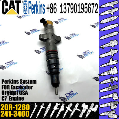 GAMEN Brand New Diesel Fuel Injector 241-3400 20R-1260 For Caterpillar Engine C7 545C 584 584HD