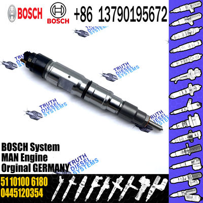 Common Rail Injector 0445120354 For MAN TGS TGX Heavy Duty Truck with MAN No. 51101006180