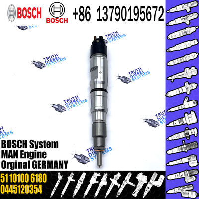 Common Rail Injector 0445120354 For MAN TGS TGX Heavy Duty Truck with MAN No. 51101006180