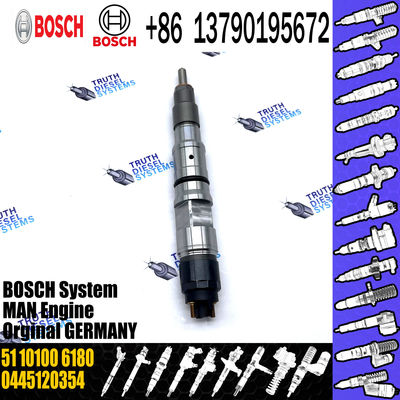Common Rail Injector 0445120354 For MAN TGS TGX Heavy Duty Truck with MAN No. 51101006180