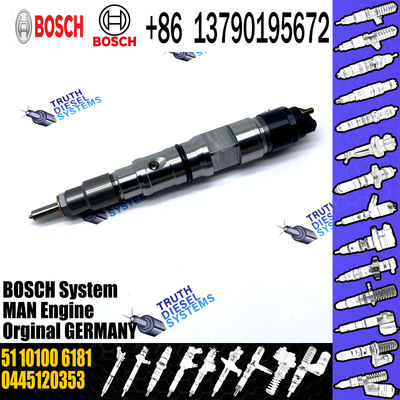 Fuel Injector Diesel 0 445 120 353 0445120353 Common Rail Fuel Injection 51101006181 0986435593