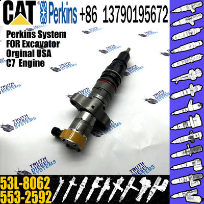 Common Rail Diesel Fuel Injector 20R-9079 553-2592 53L-8062 for C7 C9 325DL Engine