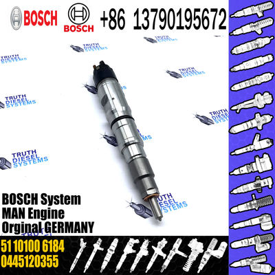 injector 0445120313 0445120355 51101006184 fit for MAN TRUCK