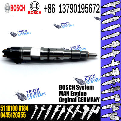 injector 0445120313 0445120355 51101006184 fit for MAN TRUCK