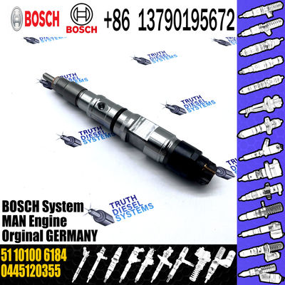 injector 0445120313 0445120355 51101006184 fit for MAN TRUCK