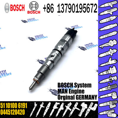Common Rail Fuel Injector Nozzle 0445120420 51101006191 FOR D2676LF51 D2676LF52 D2676LF53