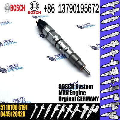 Common Rail Fuel Injector Nozzle 0445120420 51101006191 FOR D2676LF51 D2676LF52 D2676LF53