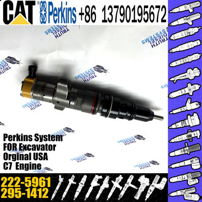 New Diesel Fuel C-7 diesel engine fuel injectors 295-1412 222-5961 For Diesel vehicle Engine - Industrial C7
