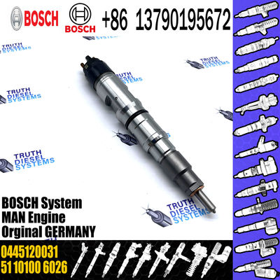 Factory diesel nozzle assembly pump injector 0445 120 031 0445120031 for common