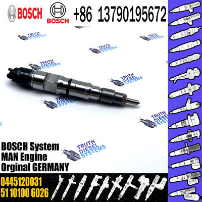 Factory diesel nozzle assembly pump injector 0445 120 031 0445120031 for common