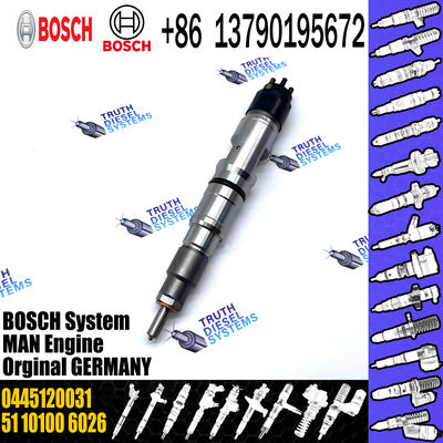 Factory diesel nozzle assembly pump injector 0445 120 031 0445120031 for common