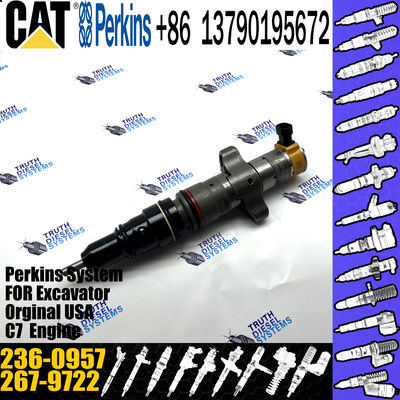236-0957 Common Rail Fuel Injector Excavator C9 Injector 267-9722 254-4340 10R7222 387-9436 10R-9002 236-0957