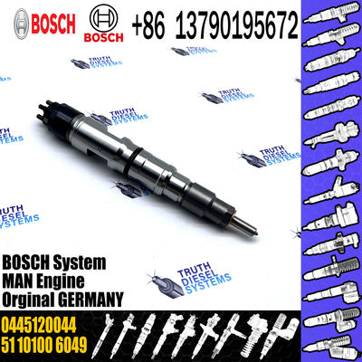 Inyectores Diesel Engine Assy Fuel Common Rail Injector 0 445 120 044 0445120044 For MAN TRUCK TGA-24-480