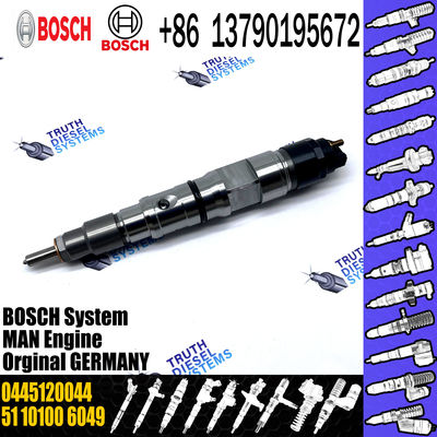 Inyectores Diesel Engine Assy Fuel Common Rail Injector 0 445 120 044 0445120044 For MAN TRUCK TGA-24-480