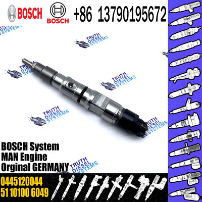 Inyectores Diesel Engine Assy Fuel Common Rail Injector 0 445 120 044 0445120044 For MAN TRUCK TGA-24-480