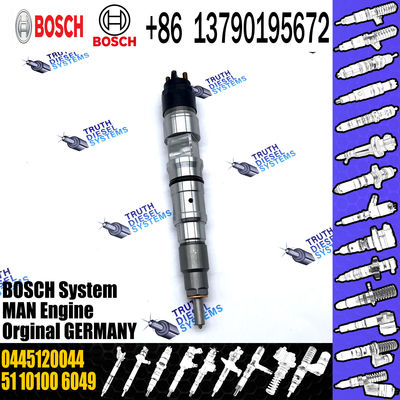 Inyectores Diesel Engine Assy Fuel Common Rail Injector 0 445 120 044 0445120044 For MAN TRUCK TGA-24-480