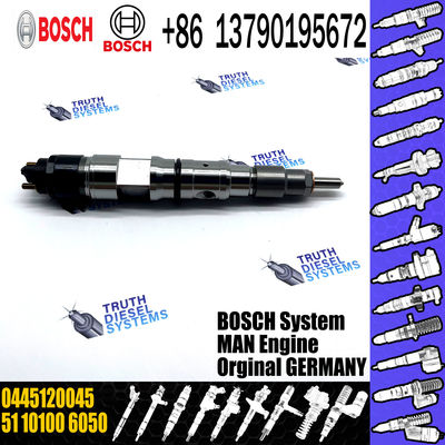 High Quality New Common Rail Fuel Injector 0445120045 Diesel Fuel Injection Nozzle 51101006050 For MAN /YOUNGMAN