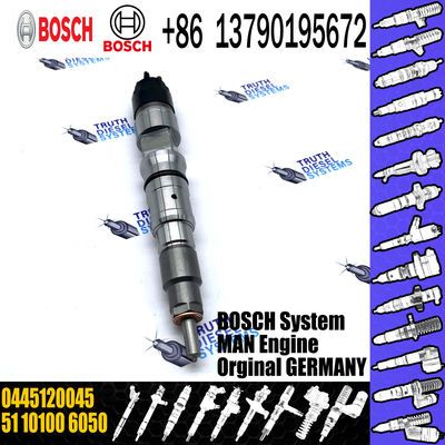 High Quality New Common Rail Fuel Injector 0445120045 Diesel Fuel Injection Nozzle 51101006050 For MAN /YOUNGMAN
