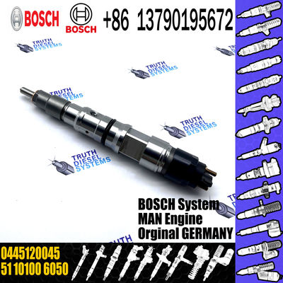 High Quality New Common Rail Fuel Injector 0445120045 Diesel Fuel Injection Nozzle 51101006050 For MAN /YOUNGMAN