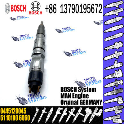 High Quality New Common Rail Fuel Injector 0445120045 Diesel Fuel Injection Nozzle 51101006050 For MAN /YOUNGMAN