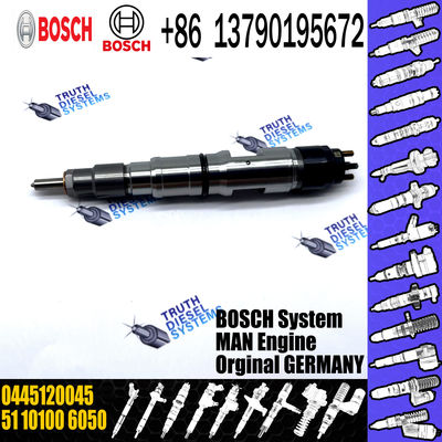 High Quality New Common Rail Fuel Injector 0445120045 Diesel Fuel Injection Nozzle 51101006050 For MAN /YOUNGMAN