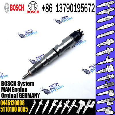 High Quality Common Fuel Injector 0445120098 0445120147 0986435562 For Man Temsa Opalin 6.9 d D0836 LOH52 9