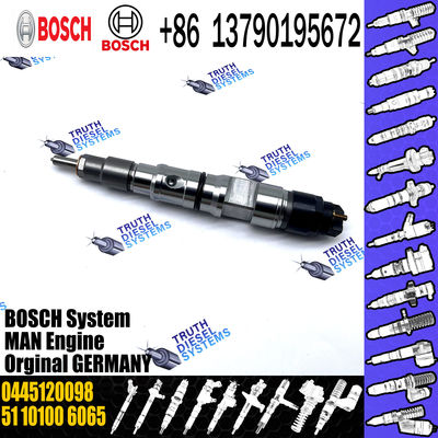High Quality Common Fuel Injector 0445120098 0445120147 0986435562 For Man Temsa Opalin 6.9 d D0836 LOH52 9