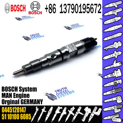 common rail injector 0445120147 0445120198 51101006085 51101006065 for MAN TGL TGM TGA Temsa diesel fuel injector