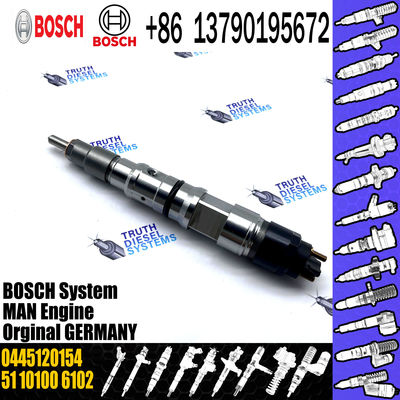 High Quality Diesel Injector 0445120154 Common Rail Disesl Injector 0445120100 for MAN truck
