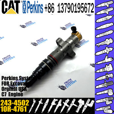 WEIYUAN warranty guaranteed factory price C7 Common Rail Injector 10R-4761 243-4502 For CAT engine