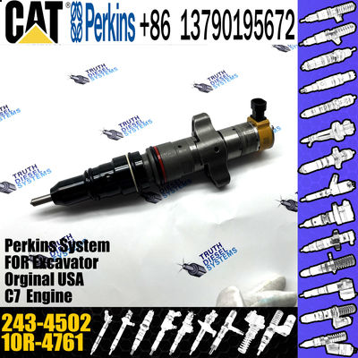 WEIYUAN warranty guaranteed factory price C7 Common Rail Injector 10R-4761 243-4502 For CAT engine