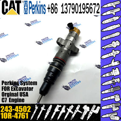 WEIYUAN warranty guaranteed factory price C7 Common Rail Injector 10R-4761 243-4502 For CAT engine