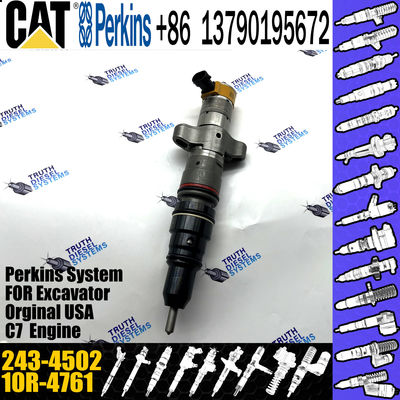 WEIYUAN warranty guaranteed factory price C7 Common Rail Injector 10R-4761 243-4502 For CAT engine