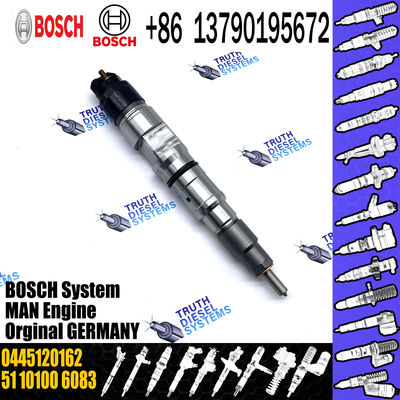 Common rail fuel injector 51101006083 0445120162 for MAN truck TGM TGL
