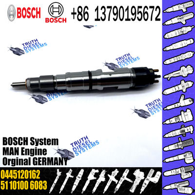 Common rail fuel injector 51101006083 0445120162 for MAN truck TGM TGL