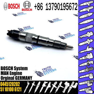 common rail injector 0445120202 51101006121 injector for MAN TGS, TGX diesel fuel injector nozzle 0445120202 51101006121