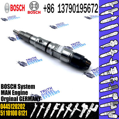 common rail injector 0445120202 51101006121 injector for MAN TGS, TGX diesel fuel injector nozzle 0445120202 51101006121