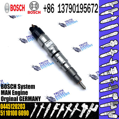 Diesel fuel Injector assembly common rail injector 0445120203 for diesel engine
