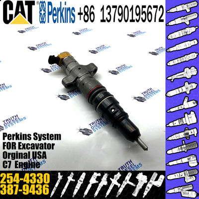 new Excavator Engine Parts C9 Fuel Kit Injector Nozzle 254-4339 10R7222 387-9436 254-4330