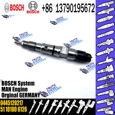 Diesel Fuel inyector CR Common Rail Injector Nozzle 0445120217 For Bosch MAN Engine Truck TGA 51101006064