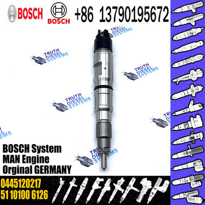 Diesel Fuel inyector CR Common Rail Injector Nozzle 0445120217 For Bosch MAN Engine Truck TGA 51101006064