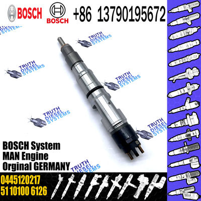 Diesel Fuel inyector CR Common Rail Injector Nozzle 0445120217 For Bosch MAN Engine Truck TGA 51101006064