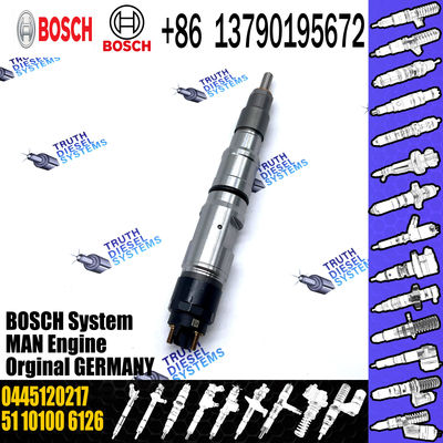 Diesel Fuel inyector CR Common Rail Injector Nozzle 0445120217 For Bosch MAN Engine Truck TGA 51101006064