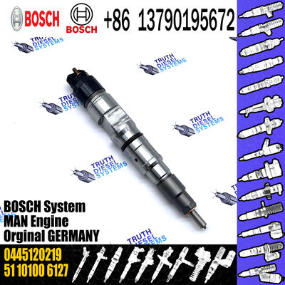 Diesel inyector Common Rail Fuel CR Injector 0445 120 219 0445120219 For Man Truck 51101006127 0986435528